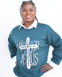 Unleashed Power: Jesus’ Name Sweatshirt